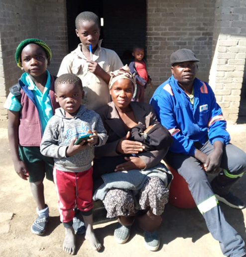 Picture 1: Shelter Pangure and family